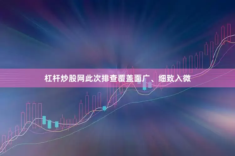 杠杆炒股网此次排查覆盖面广、细致入微
