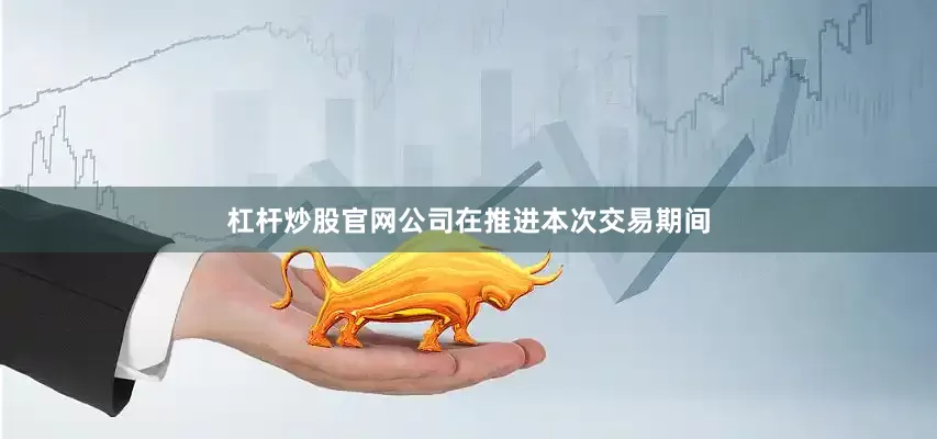 杠杆炒股官网公司在推进本次交易期间